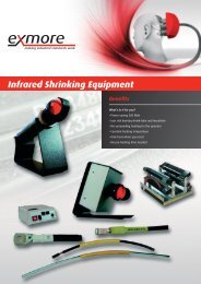 Infrared Shrinking Equipment - Exmore | Exmore