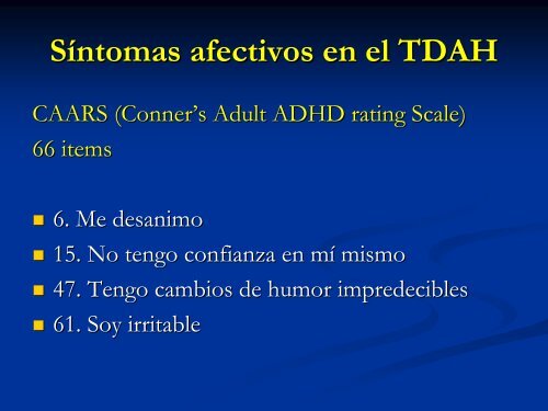 TDAH y Trastornos afectivos. El problema con los trastornos bipolares