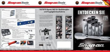 YA7970 Spreiz WZ für Stoßdämpfer- und ... - Snap-on Tools