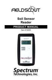 6465 Soil Moisture Sensor Reader - Spectrum Technologies
