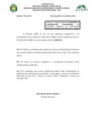 Edital 016-2013 - Resultado dos recursos a ... - FundaÃ§Ã£o Ajuri