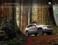 2011 Grand Cherokee Mopar accessories ... - WK2Jeeps.com