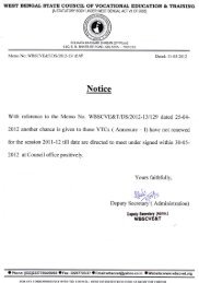 Notice - wbscvet