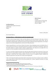 Letter to the President of the European Commission Barroso