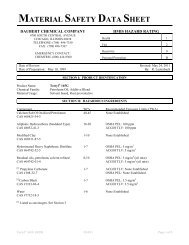 TECTYL 165G MSDS - Daubert Chemical Company, Inc.