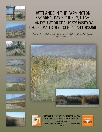 Wetlands in the Farmington Bay area, Davis and Salt Lake Counties ...