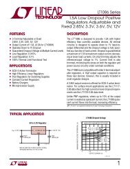 LT1086 Series 1.5A Low Dropout Positive Regulators Adjustable ...