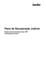 Plano de Recuperação Judicial - Rmilani.com.br