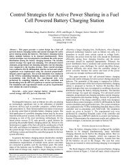 Control Strategies for Active Power Sharing in a Fuel Cell Powered ...