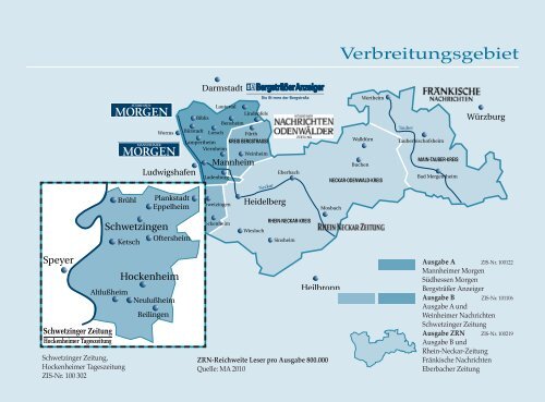 Verbreitungsgebiet - Morgenweb