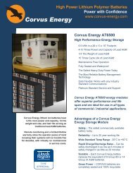 Corvus Energy AT6500