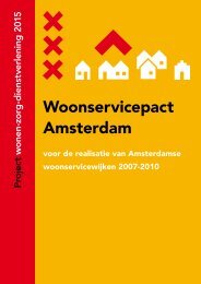 Woonservicepact Amsterdam - Huurdersvereniging Amsterdam