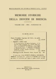 XXII (1955) Monografie di storia bresciana, 48 ... - Brixia Sacra