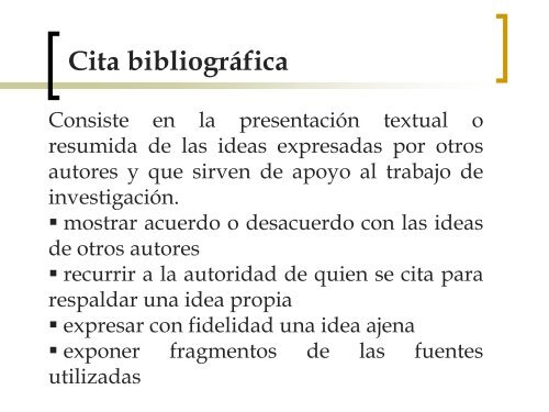 Citas y referencias bibliogrÃ¡ficas - Facultad de Trabajo Social