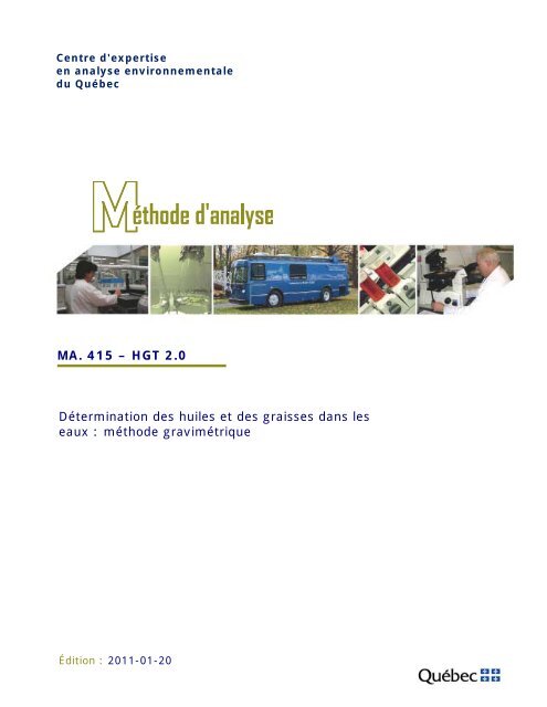 MA. 415 - HGT 2.0 - Centre d'expertise en analyse ...