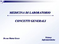 1Â° Lezione Scienze Infermieristiche Gen Patologia Clinica