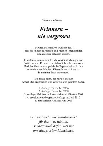 Erinnern – nie vergessen - NKWD-Lager Mühlberg/Elbe