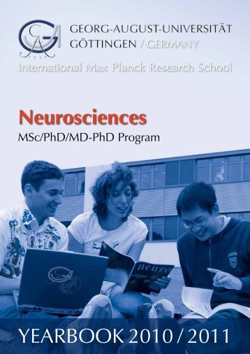 Yearbook 2010/2011 MSc/PhD/MD-PhD Neuroscience Program