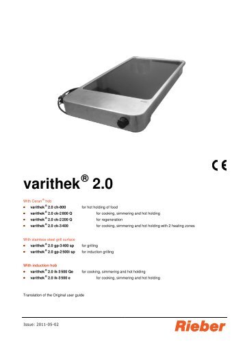 varithek 2.0 - Rieber GmbH & Co. KG