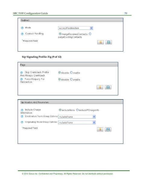 SBC 5100 Configuration Guide - Sonus Networks