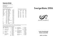 aSvB06_M seniorer.indd - Svenska FriidrottsfÃ¶rbundet