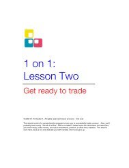 1 on 1: Lesson Two - Rob Booker