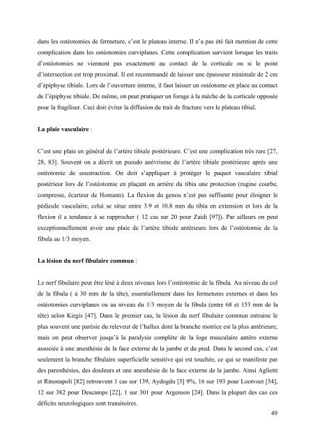 osteotomie tibiale de valgisation par soustraction externe a bascule