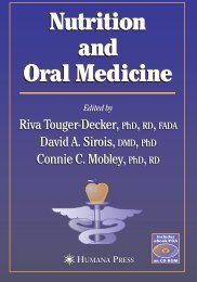 Nutrition and Oral Medicine (Nutrition and Health)