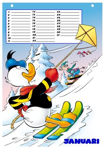 Kalender Donald Duck