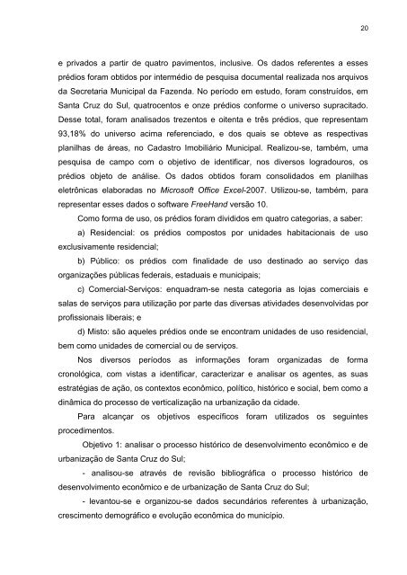 O CASO DE SANTA CRUZ DO SUL - UNISC Universidade de Santa ...