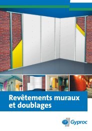 RevÃªtements muraux et doublages - Gyproc