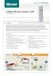 5.8GHz WLAN Outdoor CPE - Micronet-Network Camera, Switch ...