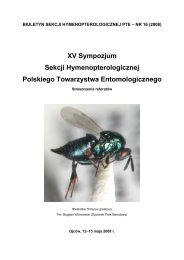 Biuletyn obejmujący streszczenia z XV (2008) Sympozjum ... - Poznań