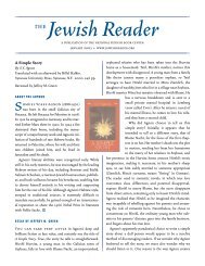 Download The Jewish Reader - Yiddish Book Center