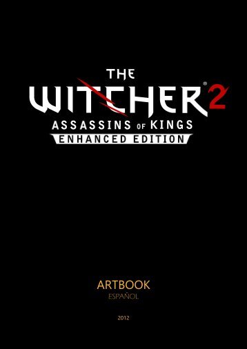 The Witcher 2 EE artbook ES
