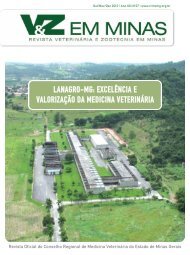 LANAGRO-MG: EXCELÃNCIA E VALORIZAÃÃO DA ... - CRMV-MG