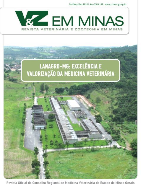 LANAGRO-MG: EXCELÃNCIA E VALORIZAÃÃO DA ... - CRMV-MG