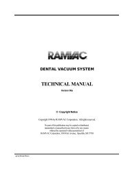 RamVac Dental Vacuum Pumps - Medical Gas Experts