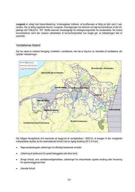 SPILDEVANDSPLAN AALBORG KOMMUNE KLOAKFORSYNINGEN