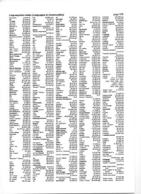 page 174 - Le RÃ©pertoire de la linguasphÃ¨re