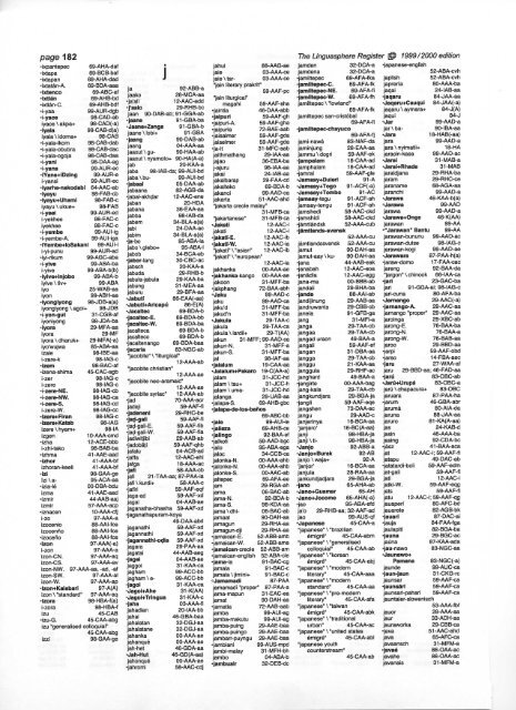 page 174 - Le RÃ©pertoire de la linguasphÃ¨re