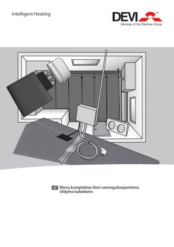 Movų komplektas Devi savireguliuojantiems šildymo ... - Danfoss