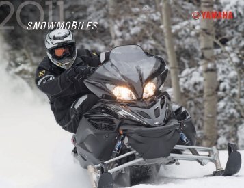 2011 Snowmobile Brochure - Yamaha of Cucamonga