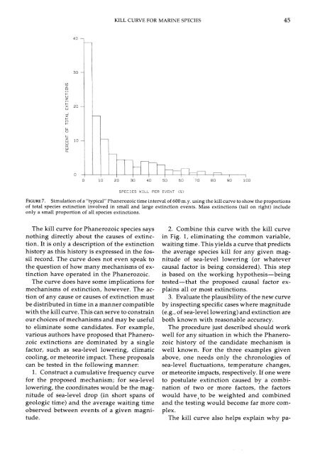 A Kill Curve For Phanerozoic Marine Species David M. Raup ...