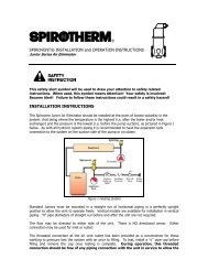 SPIROVENT INSTALLATION INSTRUCTIONS - PEX Universe