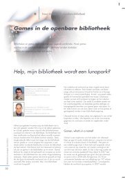 Games in de openbare bibliotheek - VVBAD