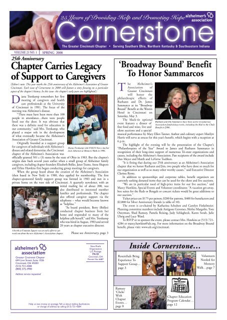 Chapter Carries Legacy of Support to Caregivers - Alzheimer's ...