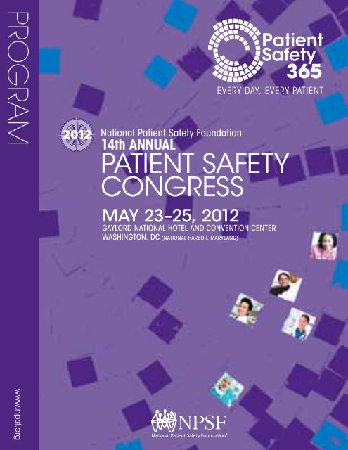 NPSF Research Grants Program - NPSF Patient Safety Congress