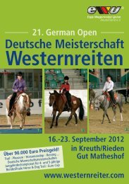 Programmheft Teil 1 German Open - Westernbrueckner.de