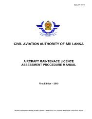 SLCAP 3070 Aircraft Maintenance Licence Assessment Procedure ...